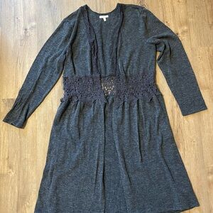 Maurices Charcoal Knit Top